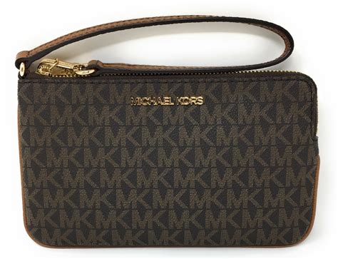 michael kors zip around clutch wallet|Michael Kors wristlet outlet.